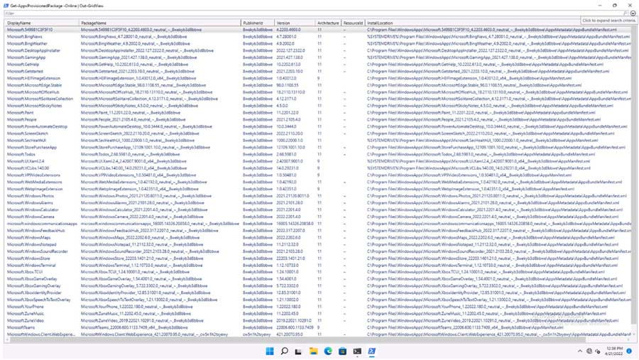 Windows11中的默认应用有多大？