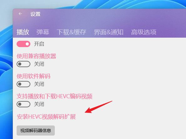 Win11编解码器安装步骤
