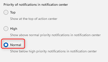 Win11管理和优先处理通知方法