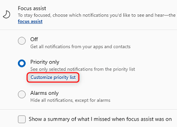 Win11管理和优先处理通知方法