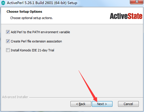 activeperl安装方法教程