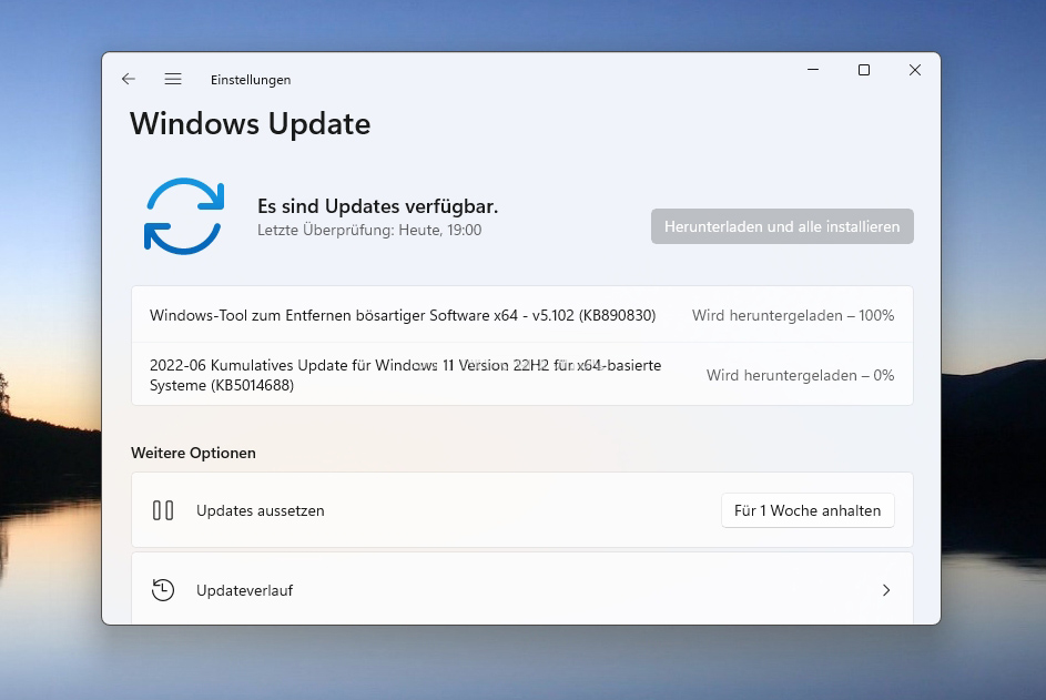Windows 11 Release Preview Ring 22621.105(KB5014688)正式版本推送了！