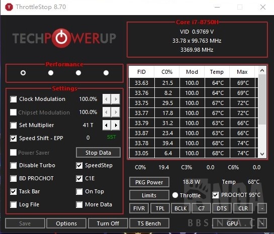 笔记本throttlestop最佳设置 throttlestop使用方法教程