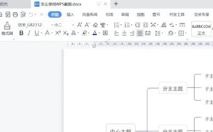 WPS怎么截图 WPS快速截图方法