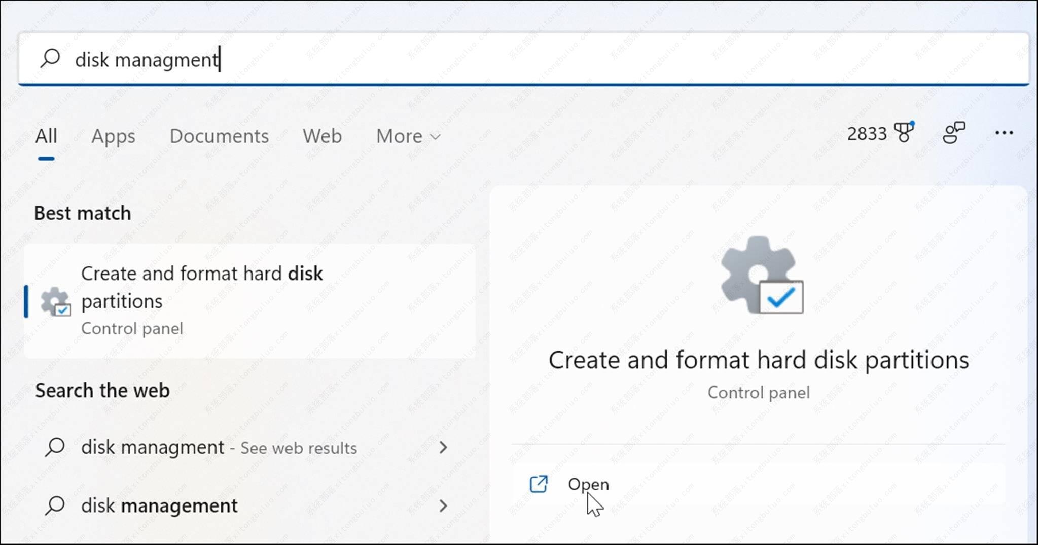 Win11磁盘管理怎么打开？Win11打开磁盘管理的六种方法