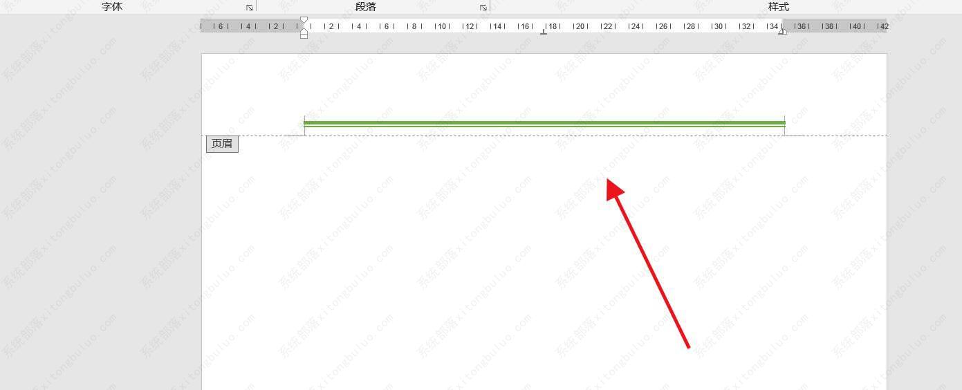 word页眉双横线怎么添加？word页眉怎么设置双下划线教程