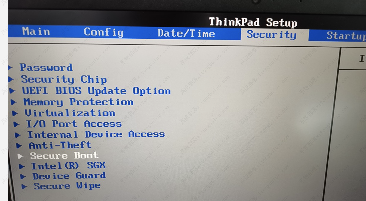 thinkpad setup图解图片