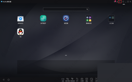 mumu模拟器怎么把屏幕上的按键隐藏？mumu模拟器不显示主界面的方法