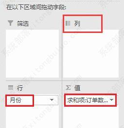 excel数据透视表行标签和列标签在哪设置教程