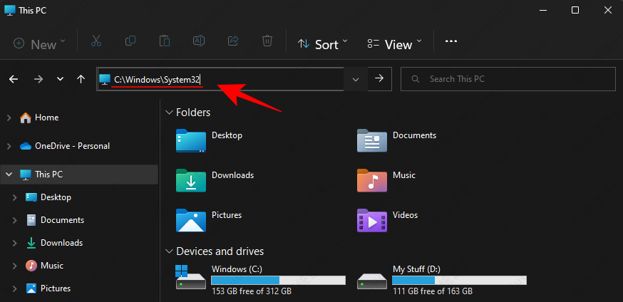 一起来看看Win11打开System32文件夹的两种方法!