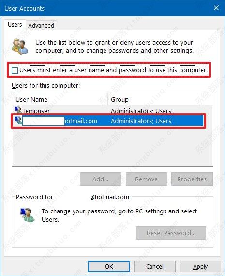 如何在 Windows 10 上禁用密码登录？