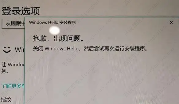 win10设置指纹提示关闭windows hello的解决方法