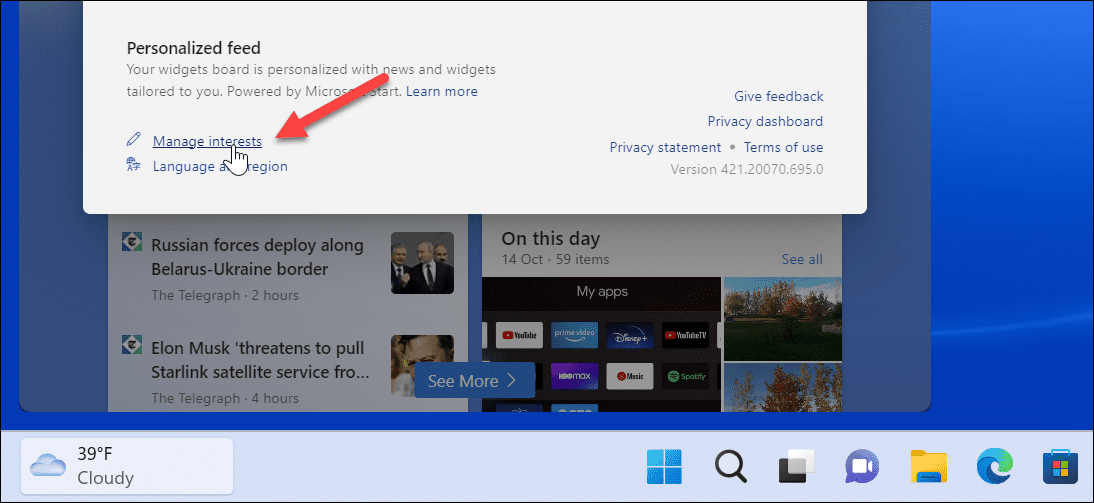 Win11小部件怎么更改语言?Win11更改小部件语言的详细教程