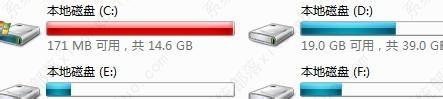 win7系统c盘变红了如何清理干净？win7清理c盘空间方法