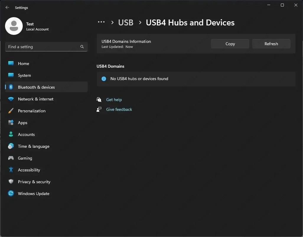 Win11 Build 25314预览版中如何启用USB4专用设置页面?