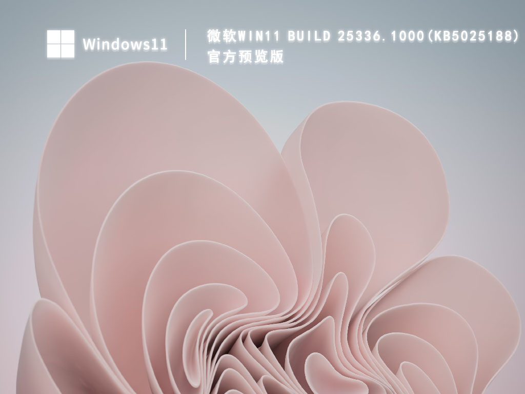 微软Win11 build 25336.1000(KB5025188)官方预览版 V2023