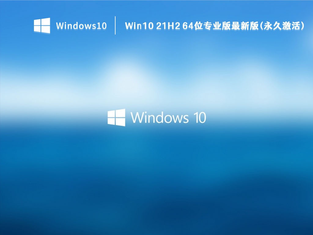 Win10 21H2 64位专业版最新版 V2023